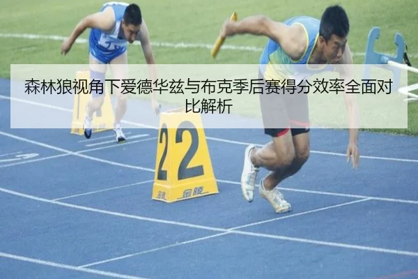 森林狼视角下爱德华兹与布克季后赛得分效率全面对比解析
