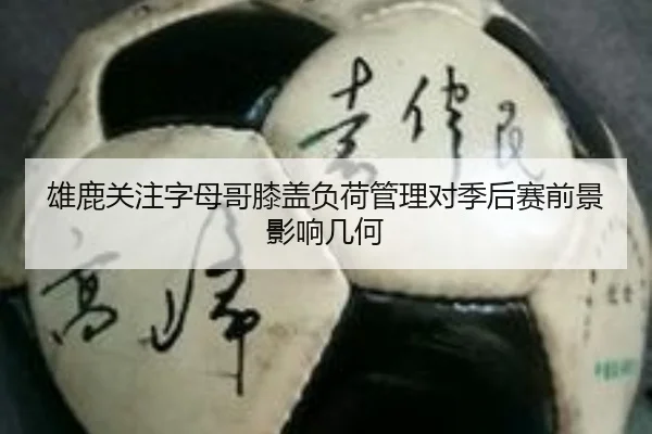 雄鹿关注字母哥膝盖负荷管理对季后赛前景影响几何